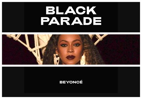 beyonce parade|what is beyonce's black parade.